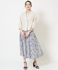 PJJGA33530 CHRISTIAN AUJARD Lサイズ(クリスチャン・オジャール Lサイズ) [接触冷感･吸水速乾]タックスリーブジャケット ベージュ