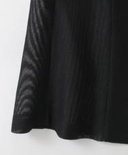 PJJGD60460 CHRISTIAN AUJARD Lサイズ(クリスチャン・オジャール Lサイズ) 【大きいサイズ】リネンライクカラミ ジレ ブラック