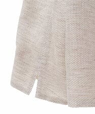 PJJGS40560 CHRISTIAN AUJARD Lサイズ(クリスチャン・オジャール Lサイズ) マオカラーAラインボレロジャケット ベージュ