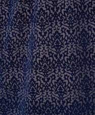 PJKAE07320 CHRISTIAN AUJARD Lサイズ(クリスチャン・オジャール Lサイズ) 【大きいサイズ】フロッキープリントカットソー ネイビー