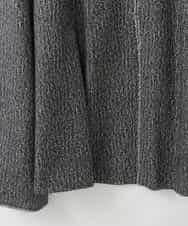 PJKCD09570 CHRISTIAN AUJARD Lサイズ(クリスチャン・オジャール Lサイズ) 【大きいサイズ/セットアップ対応】ラメジャージー羽織り ブラック