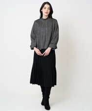 PJKCD10420 CHRISTIAN AUJARD Lサイズ(クリスチャン・オジャール Lサイズ) 【大きいサイズ/セットアップ対応】ラメジャージープルオーバー ブラック