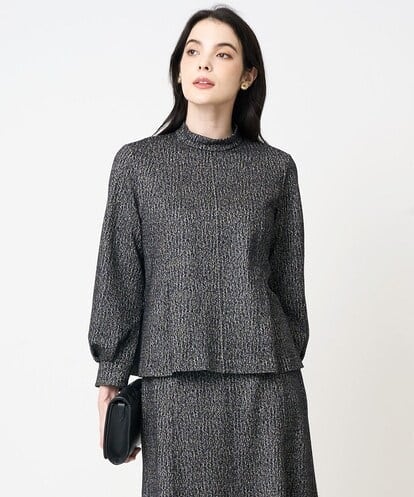 PJKCD10420 CHRISTIAN AUJARD Lサイズ 【大きいサイズ/セットアップ対応】ラメジャージープルオーバー