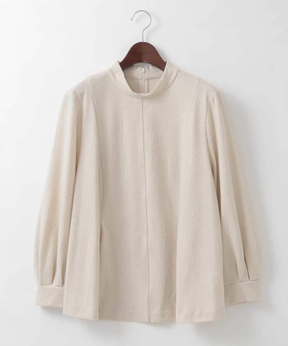 PJKCD10420 CHRISTIAN AUJARD Lサイズ(クリスチャン・オジャール Lサイズ) 【大きいサイズ/セットアップ対応】ラメジャージープルオーバー アイボリー