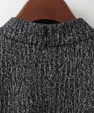 PJKCD10420 CHRISTIAN AUJARD Lサイズ(クリスチャン・オジャール Lサイズ) 【大きいサイズ/セットアップ対応】ラメジャージープルオーバー ブラック