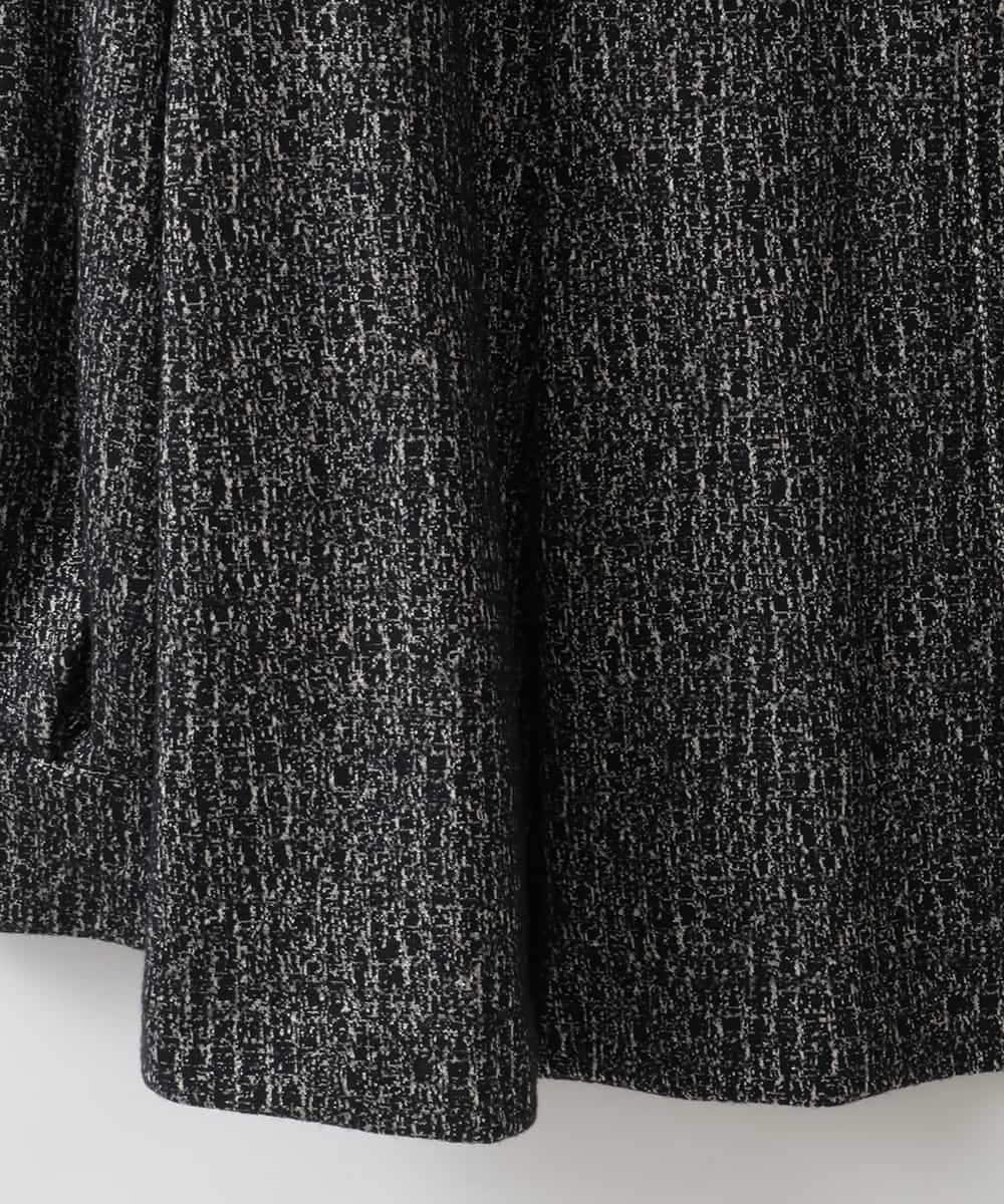 PJKCD10420 CHRISTIAN AUJARD Lサイズ(クリスチャン・オジャール Lサイズ) 【大きいサイズ/セットアップ対応】ラメジャージープルオーバー ブラック