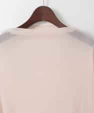 PJKEE17210 CHRISTIAN AUJARD Lサイズ(クリスチャン・オジャール Lサイズ) 【大きいサイズ】長袖ラメチュールカットソー ピンク