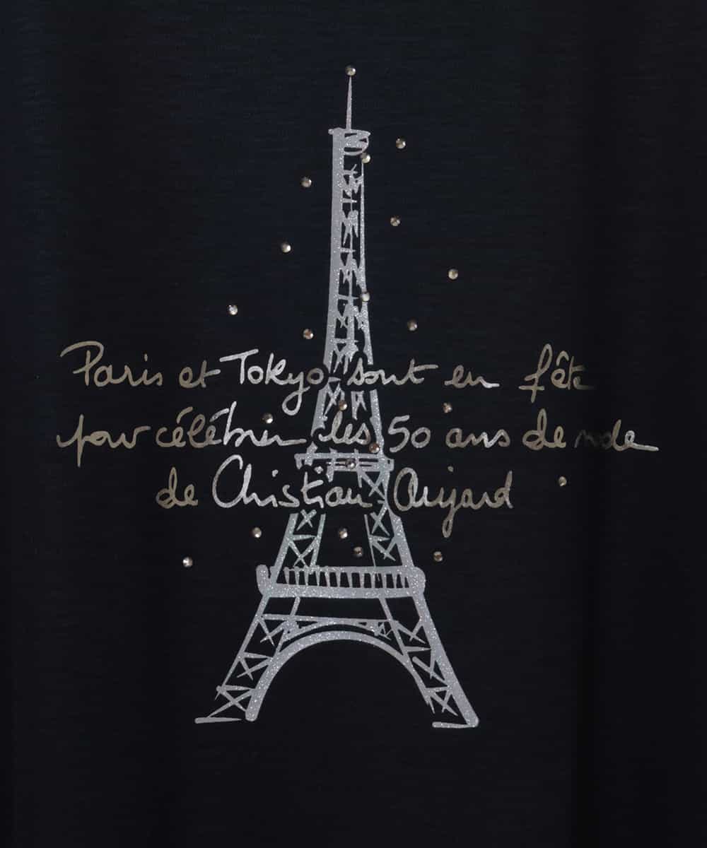 オーガニックプリントチュニックtシャツ カットソー Tシャツ Christian Aujard Lサイズ クリスチャン オジャール L サイズ イトキンオンラインストア