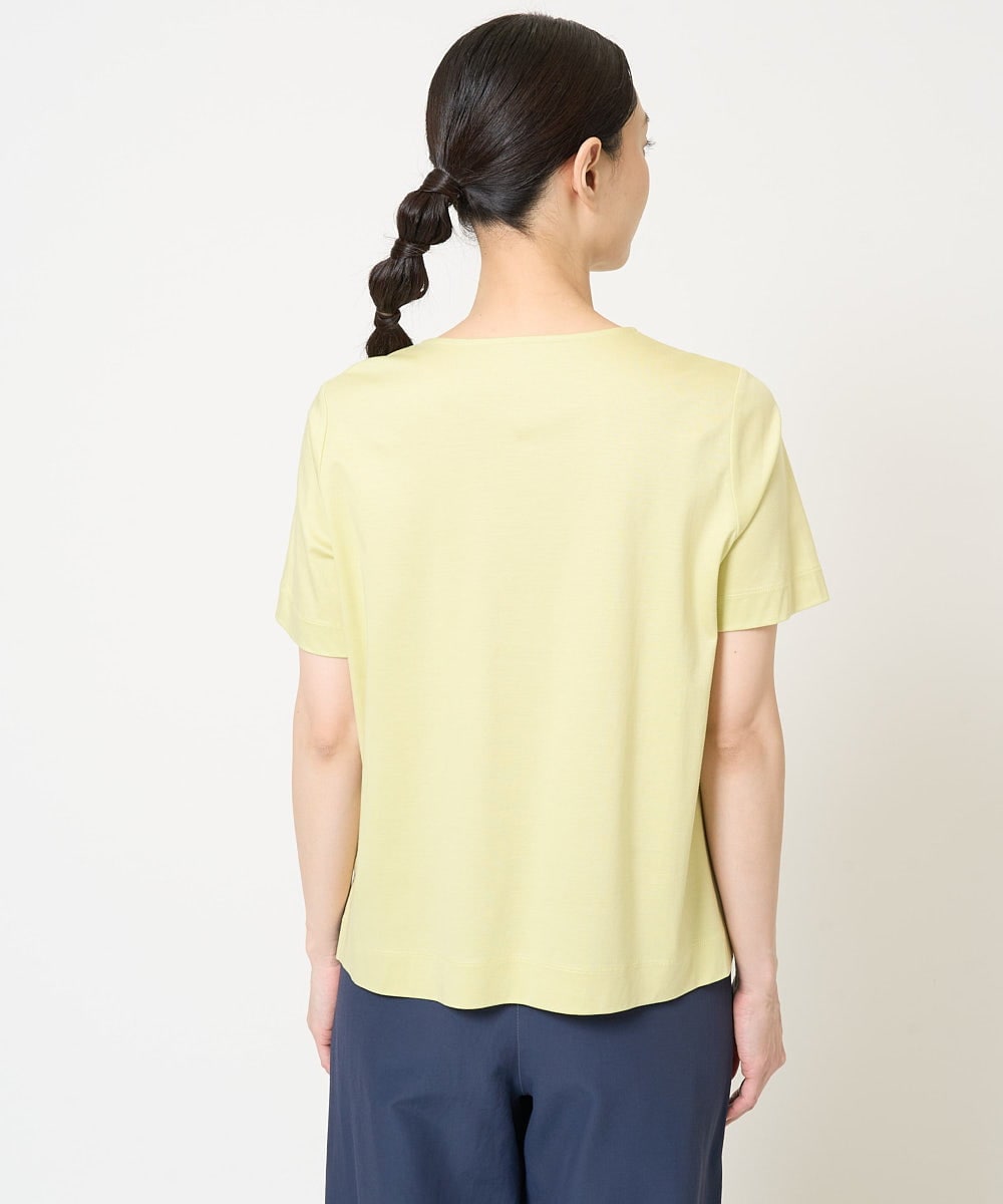 PJKGA47230 CHRISTIAN AUJARD Lサイズ(クリスチャン・オジャール Lサイズ)  PARIS風景プリントTシャツ グリーン