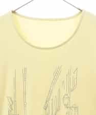 PJKGA47230 CHRISTIAN AUJARD Lサイズ(クリスチャン・オジャール Lサイズ)  PARIS風景プリントTシャツ グリーン