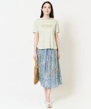 PJKGC61230 CHRISTIAN AUJARD Lサイズ(クリスチャン・オジャール Lサイズ) ロゴモチーフTシャツ グリーン