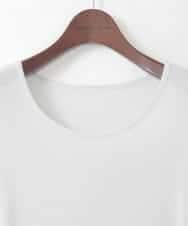 PJKGD29170 CHRISTIAN AUJARD Lサイズ(クリスチャン・オジャール Lサイズ) 【大きいサイズ】ラメフライスカットソー ライトグレー