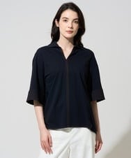 PJKGD42360 CHRISTIAN AUJARD Lサイズ(クリスチャン・オジャール Lサイズ) 【大きいサイズ/セットアップ対応】ドライタッチジャージートップス ネイビー