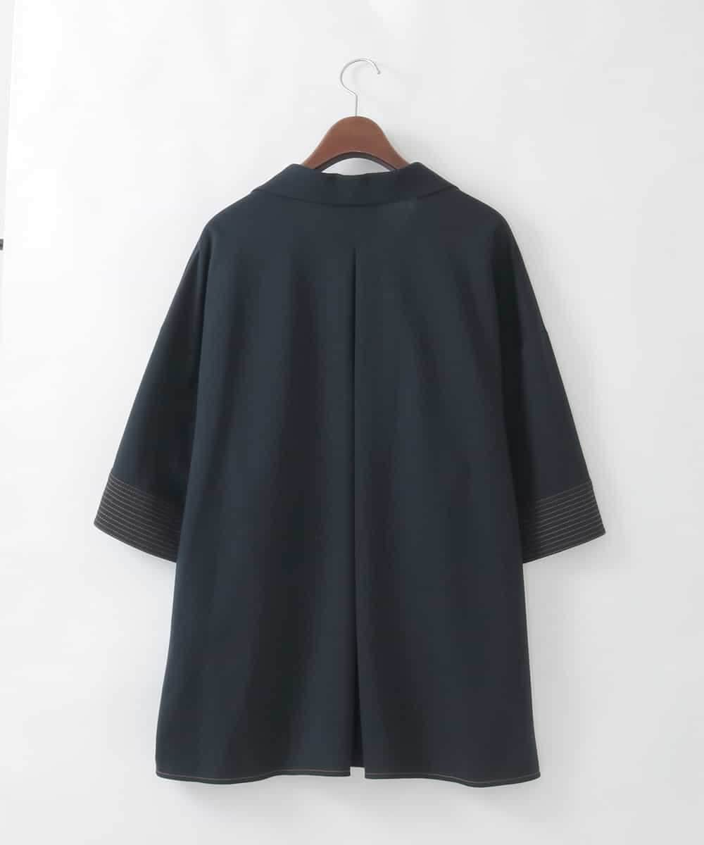 PJKGD42360 CHRISTIAN AUJARD Lサイズ(クリスチャン・オジャール Lサイズ) 【大きいサイズ/セットアップ対応】ドライタッチジャージートップス ネイビー