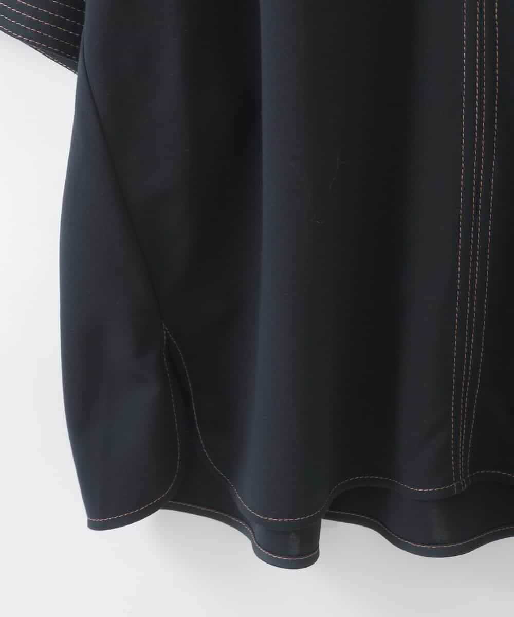 PJKGD42360 CHRISTIAN AUJARD Lサイズ(クリスチャン・オジャール Lサイズ) 【大きいサイズ/セットアップ対応】ドライタッチジャージートップス ネイビー