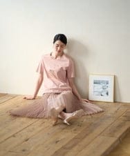 PJKGD43210 CHRISTIAN AUJARD Lサイズ(クリスチャン・オジャール Lサイズ) 【大きいサイズ/接触冷感】ドライコットンカットソー ピンク