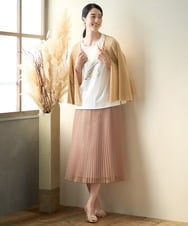 PJKGD43210 CHRISTIAN AUJARD Lサイズ(クリスチャン・オジャール Lサイズ) 【大きいサイズ/接触冷感】ドライコットンカットソー ホワイト