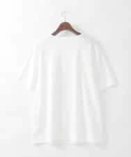 PJKGD43210 CHRISTIAN AUJARD Lサイズ(クリスチャン・オジャール Lサイズ) 【大きいサイズ/接触冷感】ドライコットンカットソー ホワイト