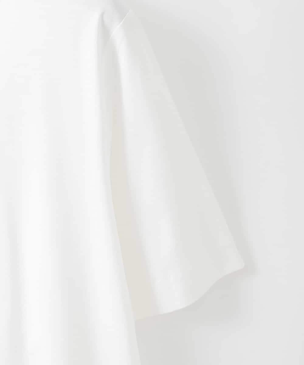 PJKGD43210 CHRISTIAN AUJARD Lサイズ(クリスチャン・オジャール Lサイズ) 【大きいサイズ/接触冷感】ドライコットンカットソー ホワイト