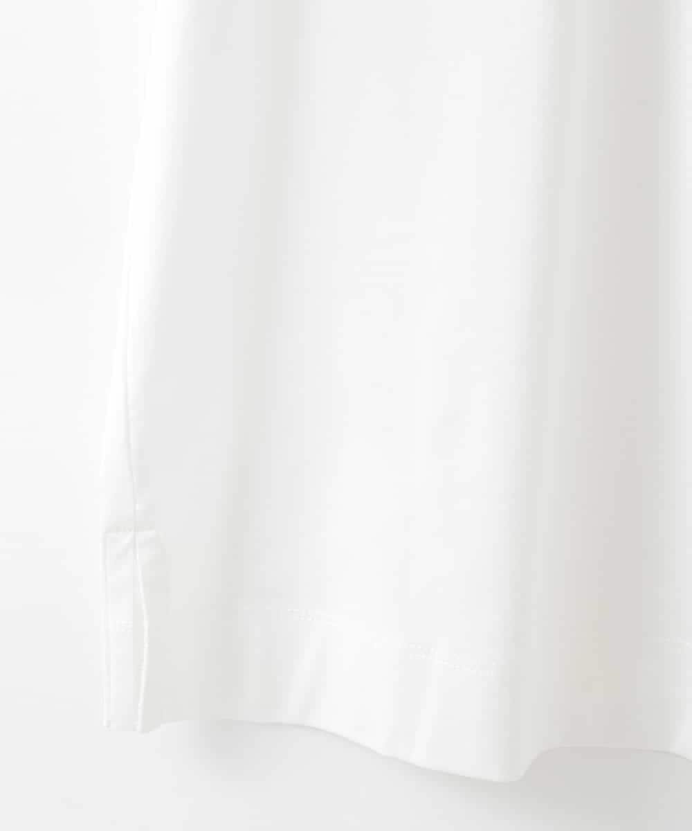 PJKGD43210 CHRISTIAN AUJARD Lサイズ(クリスチャン・オジャール Lサイズ) 【大きいサイズ/接触冷感】ドライコットンカットソー ホワイト