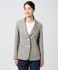 PJKGE12230 CHRISTIAN AUJARD Lサイズ(クリスチャン・オジャール Lサイズ) 【大きいサイズ】フラワー刺繍カットソー アイボリー