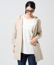 PJKGE13260 CHRISTIAN AUJARD Lサイズ(クリスチャン・オジャール Lサイズ) 【大きいサイズ】ビジューロゴカットソー アイボリー