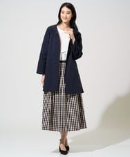 PJKGF14260 CHRISTIAN AUJARD Lサイズ(クリスチャン・オジャール Lサイズ) 【大きいサイズ】アシンメトリーフレアートップス ホワイト