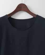 PJKGF14260 CHRISTIAN AUJARD Lサイズ(クリスチャン・オジャール Lサイズ) 【大きいサイズ】アシンメトリーフレアートップス ネイビー