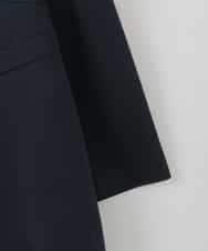 PJKGF14260 CHRISTIAN AUJARD Lサイズ(クリスチャン・オジャール Lサイズ) 【大きいサイズ】アシンメトリーフレアートップス ネイビー