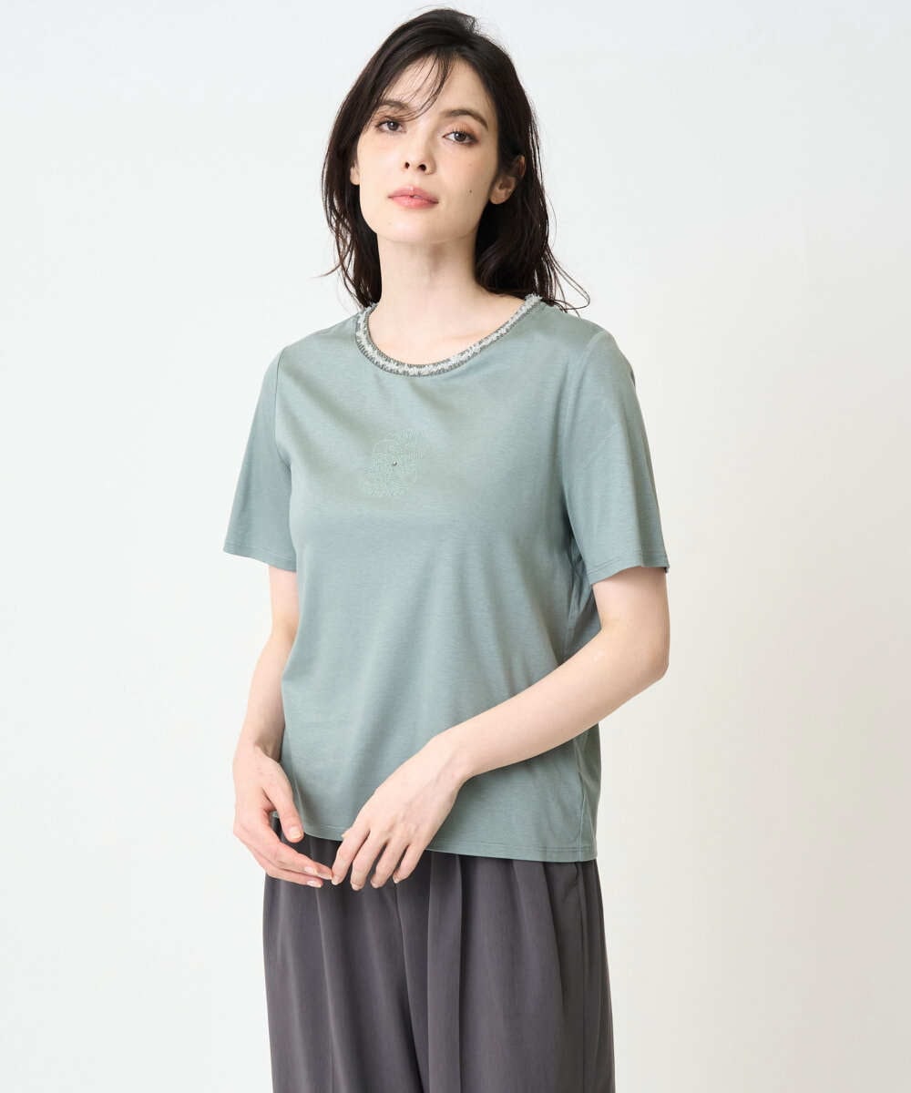 PJKHB32230 CHRISTIAN AUJARD Lサイズ オリジナ ルモチーフTシャツ