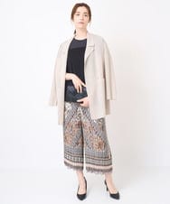 PJKHW38260 CHRISTIAN AUJARD Lサイズ(クリスチャン・オジャール Lサイズ) [接触冷感･ドライタッチ]バイカラーカットソー ブラック
