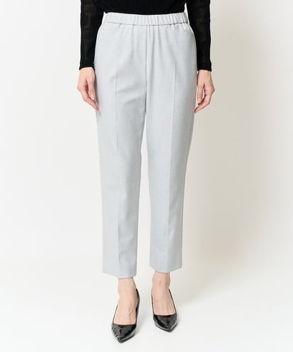 PJLAB68280 CHRISTIAN AUJARD Lサイズ ウエストゴム美シルエットシンプルパンツ