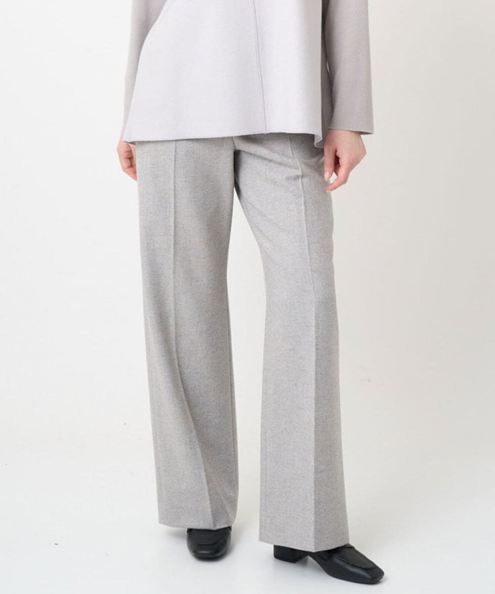 PJLAD21370 CHRISTIAN AUJARD Lサイズ 【大きいサイズ】ミックスツィードパンツ