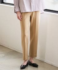 PJLAD38300 CHRISTIAN AUJARD Lサイズ(クリスチャン・オジャール Lサイズ) 【大きいサイズ】裏起毛ステックパンツ ライトブラウン