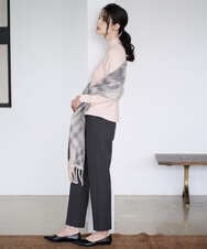 PJLAD38300 CHRISTIAN AUJARD Lサイズ(クリスチャン・オジャール Lサイズ) 【大きいサイズ】裏起毛ステックパンツ グレー