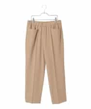 PJLAD38300 CHRISTIAN AUJARD Lサイズ(クリスチャン・オジャール Lサイズ) 【大きいサイズ】裏起毛ステックパンツ ライトブラウン