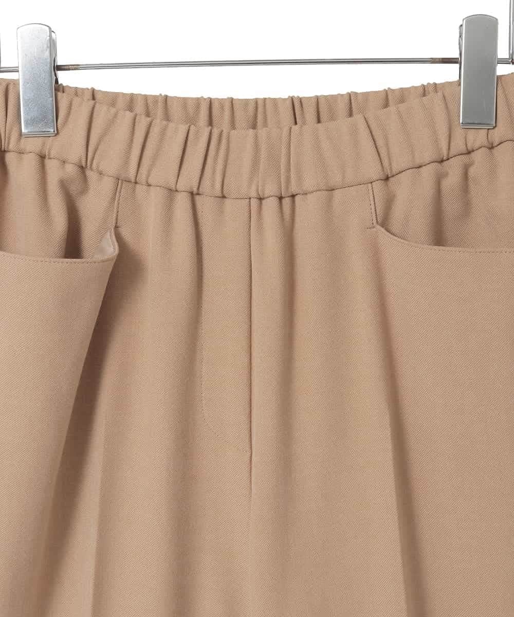 PJLAD38300 CHRISTIAN AUJARD Lサイズ(クリスチャン・オジャール Lサイズ) 【大きいサイズ】裏起毛ステックパンツ ライトブラウン