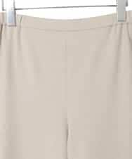 PJLAD47320 CHRISTIAN AUJARD Lサイズ(クリスチャン・オジャール Lサイズ) 【大きいサイズ】ウエストゴムセミワイドパンツ ベージュ