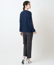 PJLAE08270 CHRISTIAN AUJARD Lサイズ(クリスチャン・オジャール Lサイズ) ベーシック美脚パンツ ダークグレー