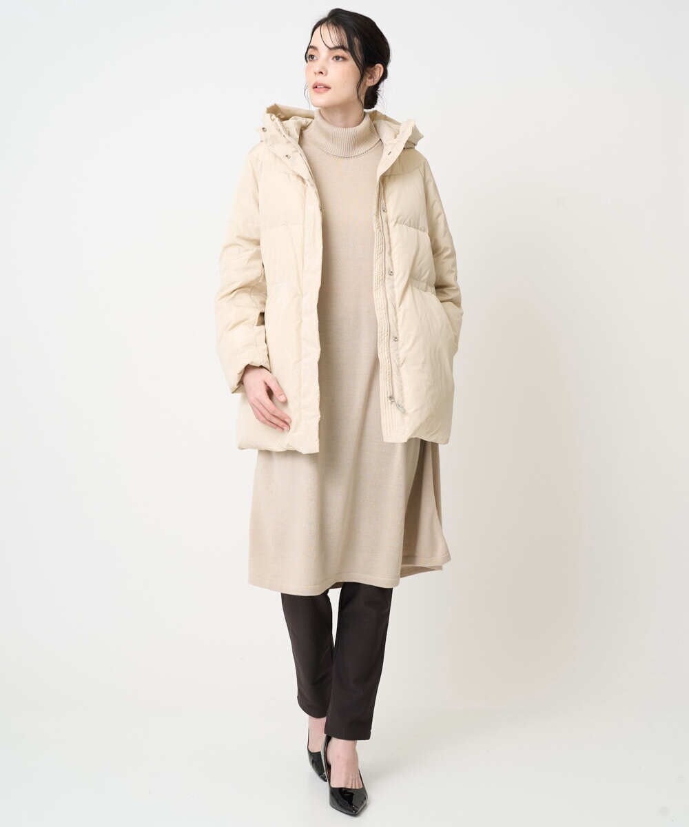 PJLAF26270 CHRISTIAN AUJARD Lサイズ(クリスチャン・オジャール Lサイズ) 【大きいサイズ/暖かい】裏起毛ハイテンションパンツ ブラウン