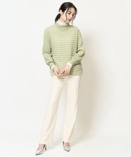 PJLCA13280 CHRISTIAN AUJARD Lサイズ(クリスチャン・オジャール Lサイズ) [暖か]美シルエットシンプルパンツ アイボリー