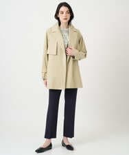 PJLEE06290 CHRISTIAN AUJARD Lサイズ(クリスチャン・オジャール Lサイズ) 【大きいサイズ】センタープレス美シルエットパンツ ネイビー