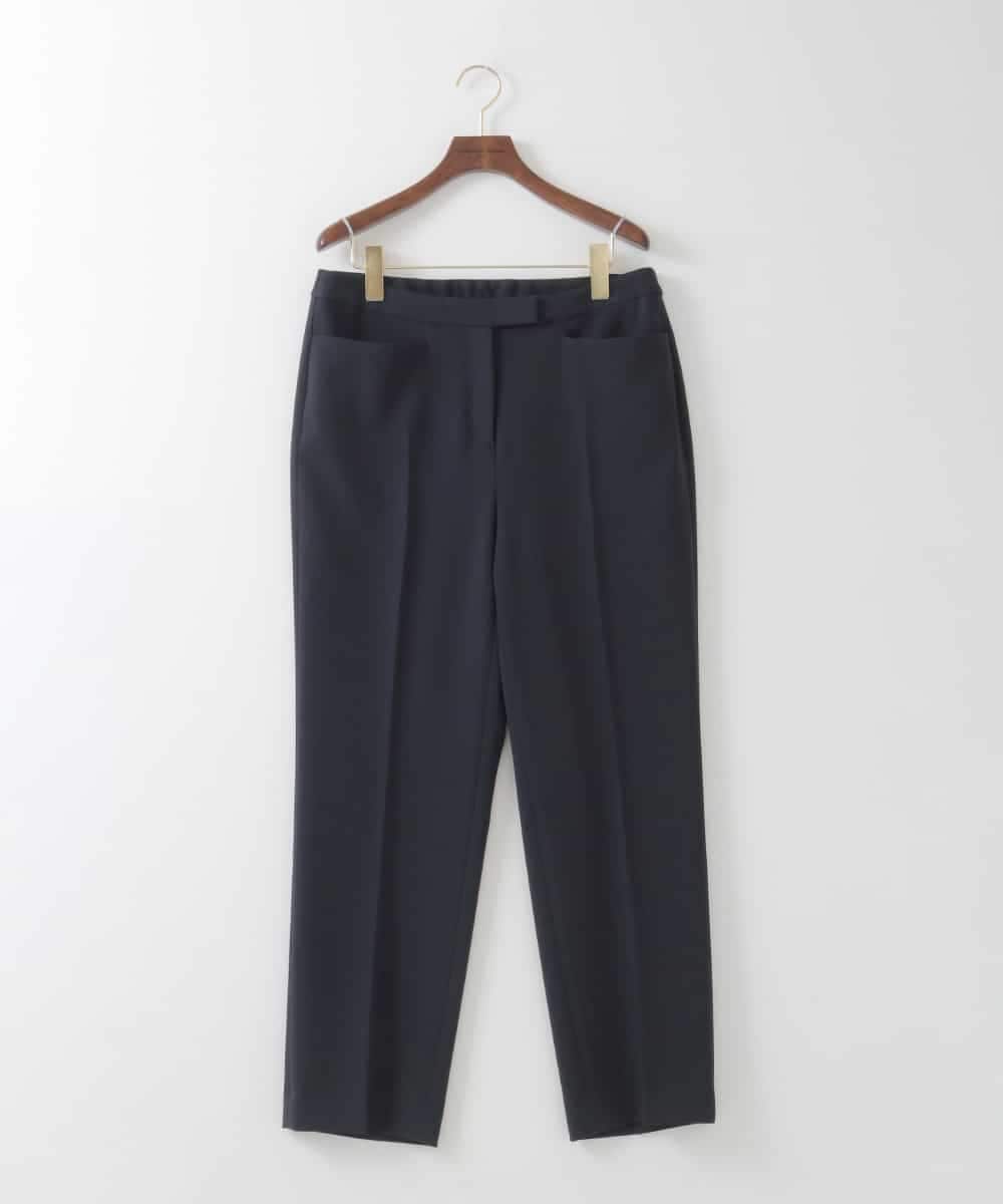 PJLEE06290 CHRISTIAN AUJARD Lサイズ(クリスチャン・オジャール Lサイズ) 【大きいサイズ】センタープレス美シルエットパンツ ネイビー