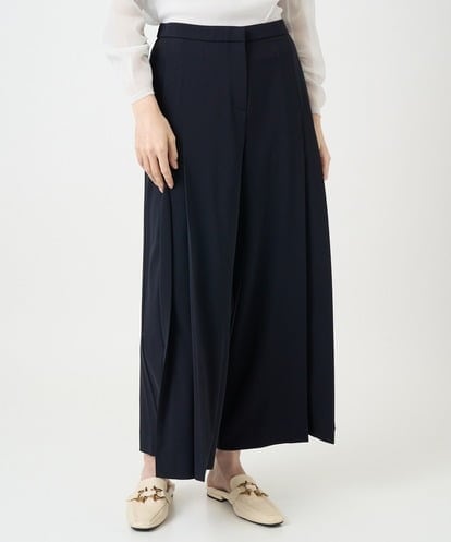 PJLEE15420 CHRISTIAN AUJARD Lサイズ 【大きいサイズ】2WAYストレッチワイドパンツ