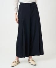 PJLEE15420 CHRISTIAN AUJARD Lサイズ(クリスチャン・オジャール Lサイズ) 【大きいサイズ】2WAYストレッチワイドパンツ ネイビー