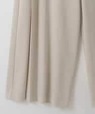 PJLEE15420 CHRISTIAN AUJARD Lサイズ(クリスチャン・オジャール Lサイズ) 【大きいサイズ】2WAYストレッチワイドパンツ ベージュ