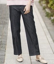 PJLEE22320 CHRISTIAN AUJARD Lサイズ(クリスチャン・オジャール Lサイズ) 【大きいサイズ】シンプルフィットデニム ブラック