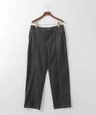 PJLEE22320 CHRISTIAN AUJARD Lサイズ(クリスチャン・オジャール Lサイズ) 【大きいサイズ】シンプルフィットデニム ブラック