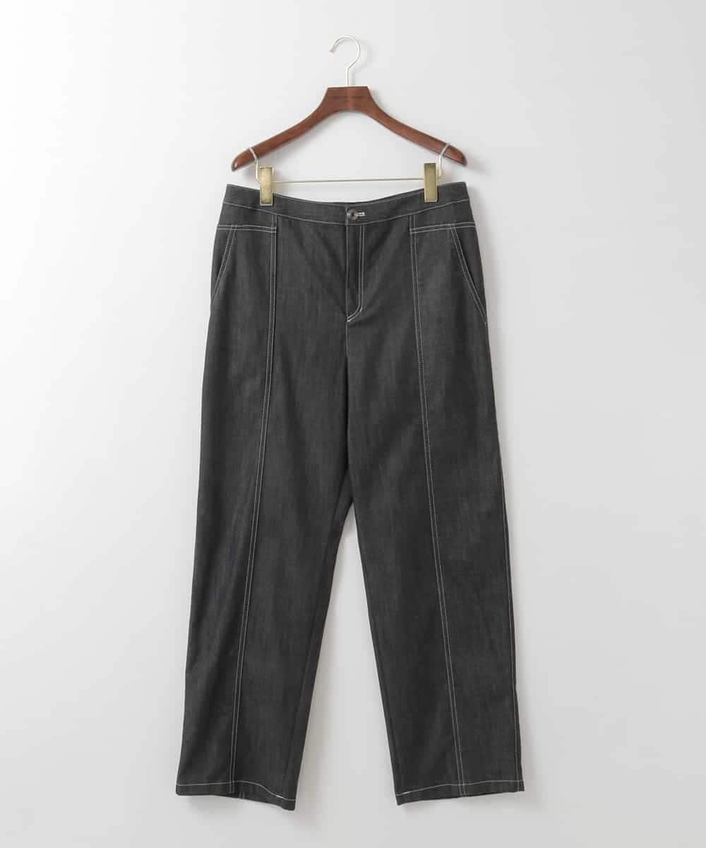 PJLEE22320 CHRISTIAN AUJARD Lサイズ(クリスチャン・オジャール Lサイズ) 【大きいサイズ】シンプルフィットデニム ブラック