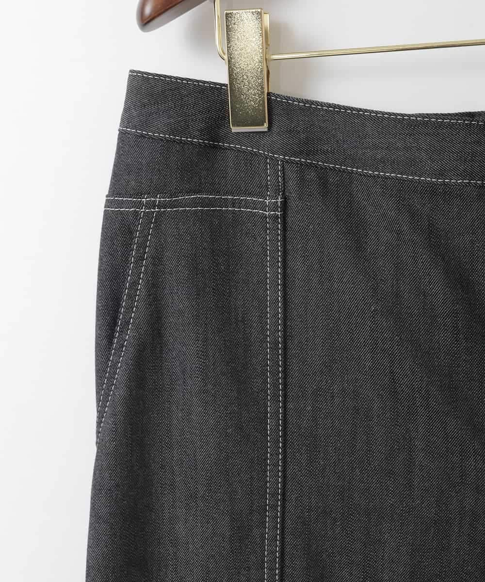 PJLEE22320 CHRISTIAN AUJARD Lサイズ(クリスチャン・オジャール Lサイズ) 【大きいサイズ】シンプルフィットデニム ブラック